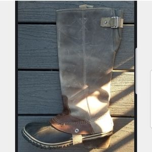 Sorel Waterproof Winter Riding Boot Size 8 Amputee